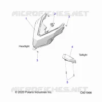 ELECTRICAL, HEADLIGHT AND TAILLIGHT