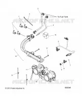 FUEL SYSTEM, RAIL, LINES AND THROTTLE BODY