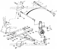 WISHBONES Magnum 4x4 W968144 and  Swedish Magnum 4x4 S968144 (4936053605B009)