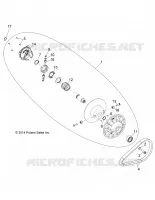 DRIVE TRAIN, SECONDARY CLUTCH