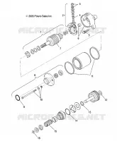 ENGINE, STARTING MOTOR