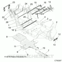 CHASSIS, MAIN FRAME AND SKID PLATES