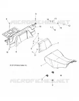 SEAT AND BACKREST