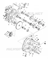GEARCASE ASSEMBLY 250 2X4/W927527 (4922862286025A)