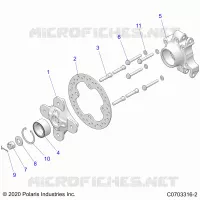 SUSPENSION, REAR CARRIER
