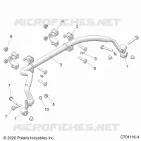 SUSPENSION, REAR STABILIZER BAR
