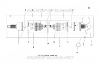 DRIVE TRAIN, DRIVE REAR SHAFT