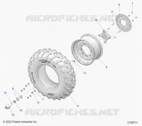 WHEELS, FRONT, PREMIUM
