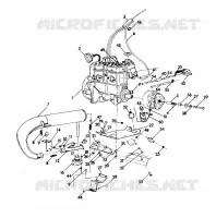 ENGINE MOUNTING 500 AND 500 CLASSIC (4921252125037A)