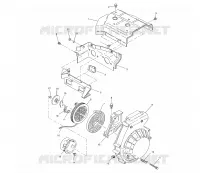 BLOWER HOUSING    RECOIL STARTER