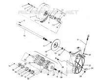 DRIVE TRAIN ASSEMBLY RXL TOURING 0950869 (4928982898B008)