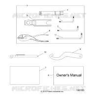 REFERENCES, TOOL KIT AND OWNERS MANUAL