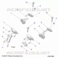 ENGINE, MOUNTING & LONG BLOCK