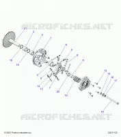 DRIVE TRAIN, PRIMARY CLUTCH