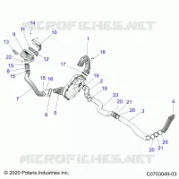 DRIVE TRAIN, CLUTCH COVER, DUCTING