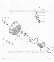 ENGINE, COOLING SYSTEM AND WATER PUMP- A24SYY95AH (C102395)