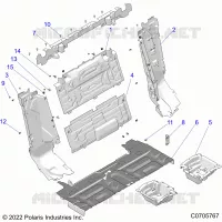 REAR BODYWORK CLOSEOFF