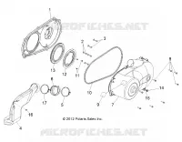 DRIVE TRAIN, CLUTCH COVER