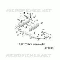ENGINE, EXHAUST SYSTEM