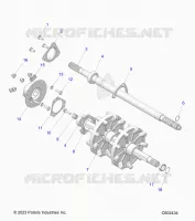DRIVE TRAIN, JACKSHAFT AND DRIVE SHAFT