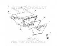 REAR BODYWORK STORAGE BOX