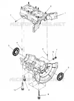 CRANKCASE ASSEMBLY LITE GT 0953133 AND  EUROPEAN LITE GT E953133 (4928922892C004)