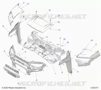 HOOD AND FRONT FACIA