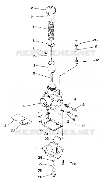 CARBURETOR SUPERTRAK (4919291929032A)