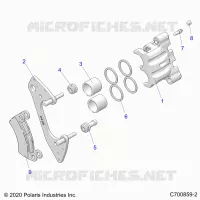 FRONT BRAKE CALIPER