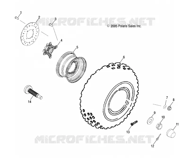 WHEELS, FRONT