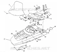 HOOD ASSEMBLY CLASSIC 0952865 (4929072907A012)