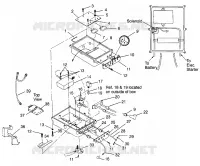 ELECTRICAL BOX SLT 700 B964166 AND INTL. SLT 700 I964166 (4933923392B010)