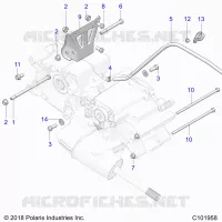 DRIVE TRAIN, MAIN GEARCASE MOUNTING