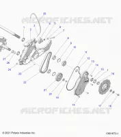 DRIVE TRAIN, CHAINCASE