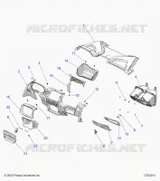 DASHBOARD AND GLOVEBOX  RC- Z24ASK99A5 (C703212)