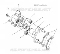 REAR BRAKE CALIPER