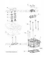 ENGINE, CYLINDER HEAD, CAM AND VALVES
