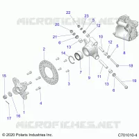 SUSPENSION, REAR CARRIER