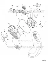 DRIVE TRAIN, CLUTCH COVER AND DUCTING