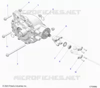 DRIVE TRAIN, REAR GEARCASE MOUNTING