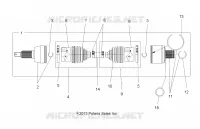 DRIVE TRAIN, DRIVE REAR SHAFT