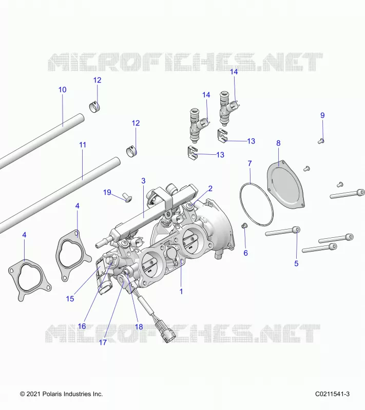ENGINE, THROTTLE BODY