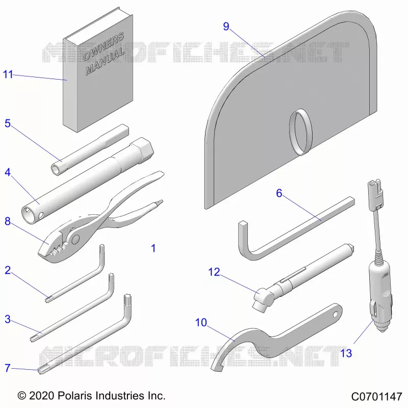 REFERENCE, OWNERS MANUAL AND TOOL KIT