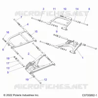 REAR SUSPENSION CONTROL ARMS