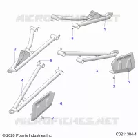 FRONT SUSPENSION A-ARMS