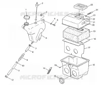 OIL TANK/AIR BOX 700 RMK 0970966, 700 SKS 0970566 AND EUROPEAN 700 SKS E970 (4938573857C005)