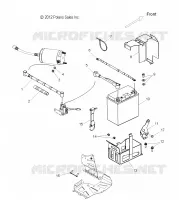 BATTERY AND CABLES