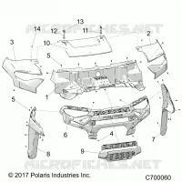 HOOD AND FRONT FACIA