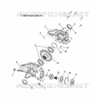 REAR GEARCASE