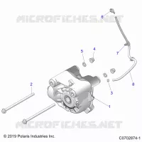 DRIVE TRAIN, FRONT GEARCASE MOUNTING